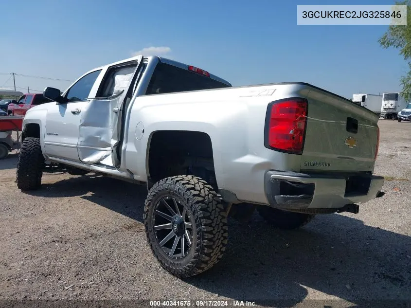 3GCUKREC2JG325846 2018 Chevrolet Silverado 1500 2Lt