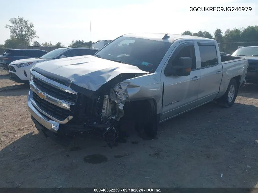 2018 Chevrolet Silverado K1500 Lt VIN: 3GCUKREC9JG246979 Lot: 40362239