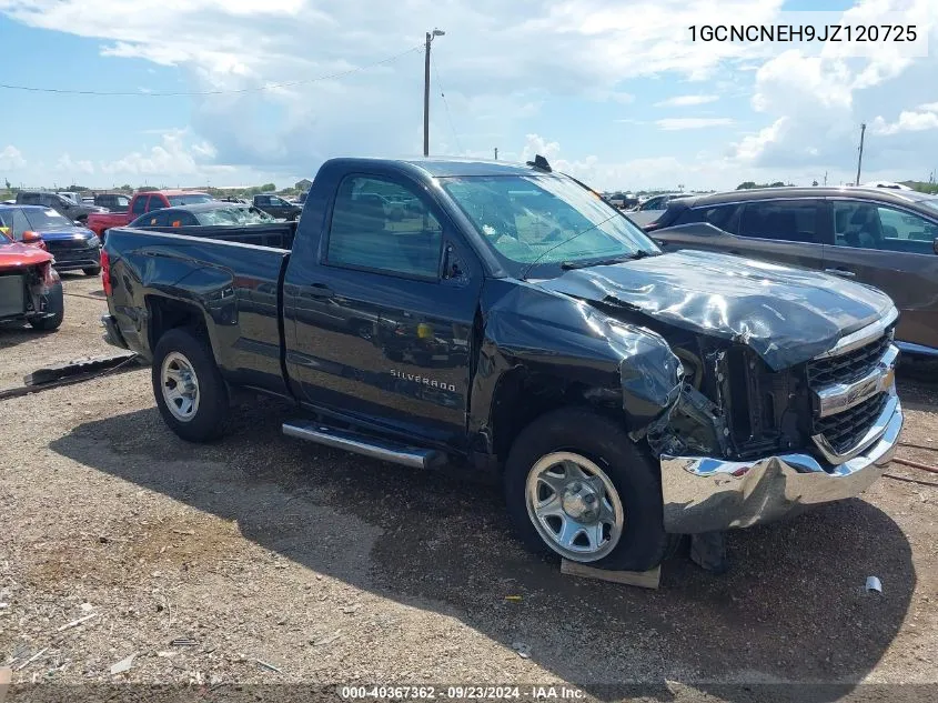 2018 Chevrolet Silverado 1500 Ls VIN: 1GCNCNEH9JZ120725 Lot: 40367362