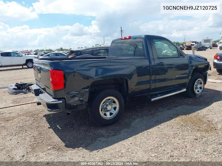 2018 Chevrolet Silverado 1500 Ls VIN: 1GCNCNEH9JZ120725 Lot: 40367362