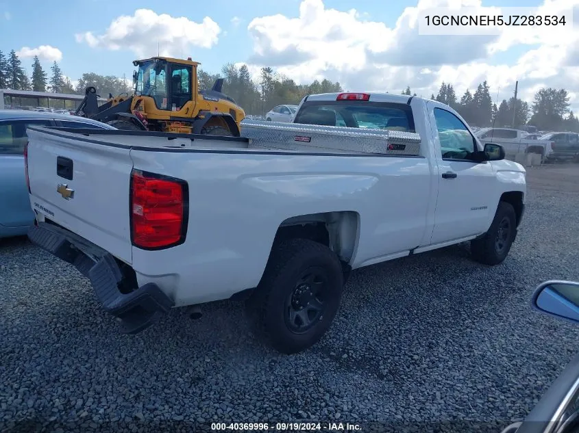 1GCNCNEH5JZ283534 2018 Chevrolet Silverado 1500 Wt