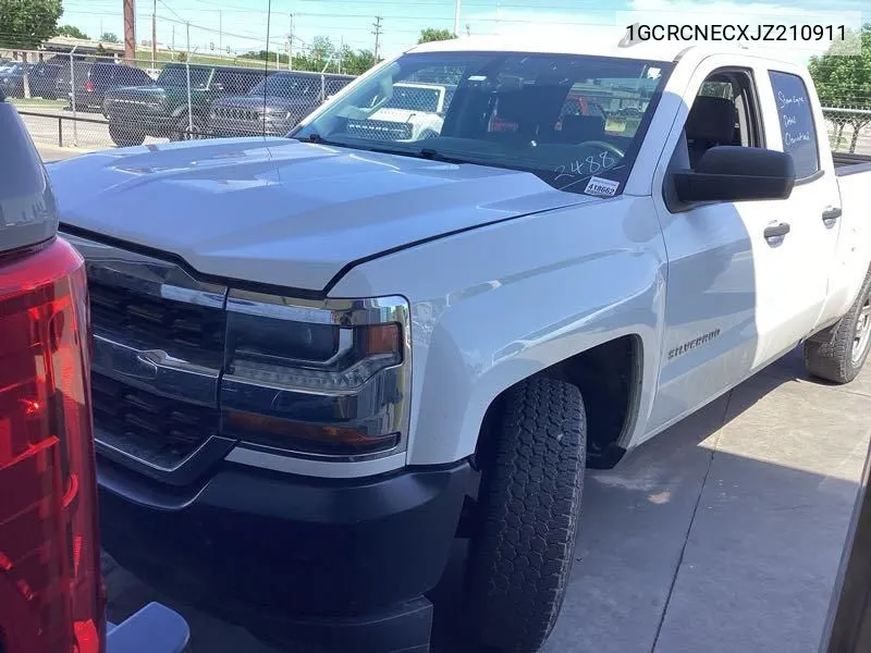 2018 Chevrolet Silverado 1500 Wt VIN: 1GCRCNECXJZ210911 Lot: 40375316