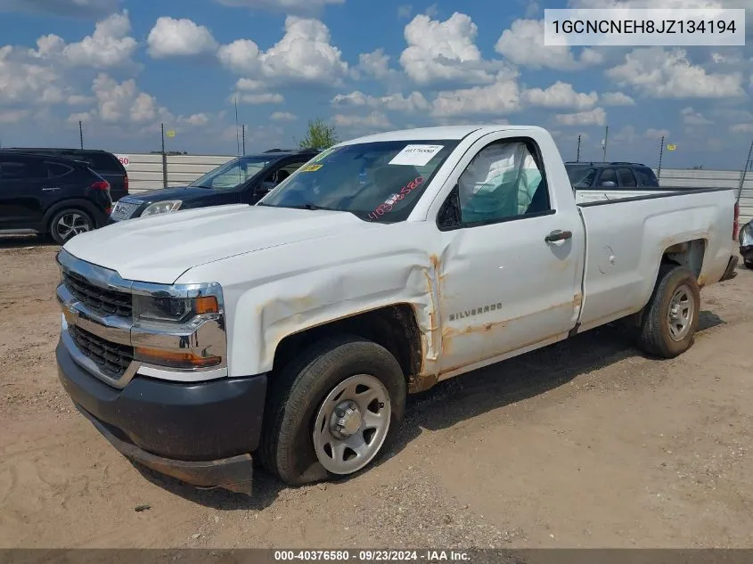 2018 Chevrolet Silverado 1500 Wt VIN: 1GCNCNEH8JZ134194 Lot: 40376580