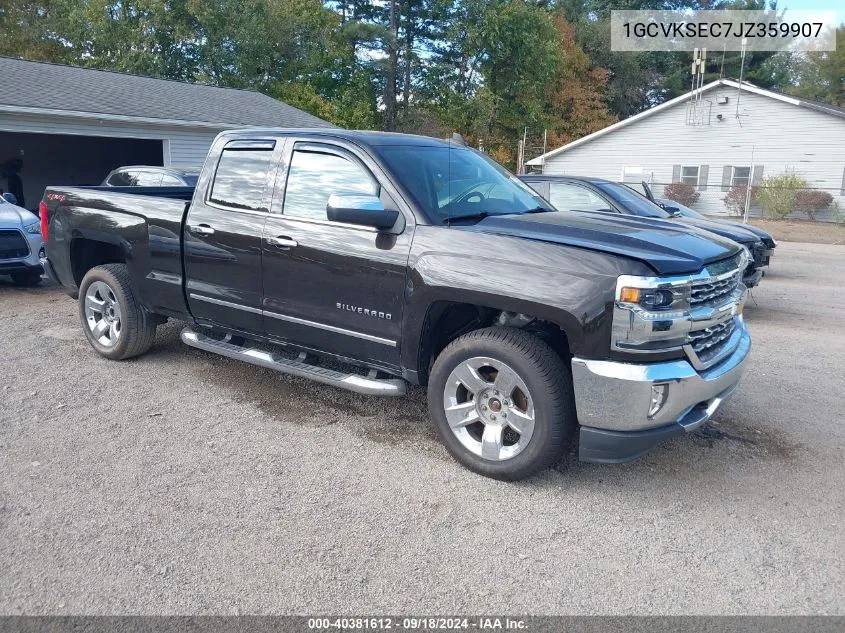 2018 Chevrolet Silverado 1500 1Lz VIN: 1GCVKSEC7JZ359907 Lot: 40381612