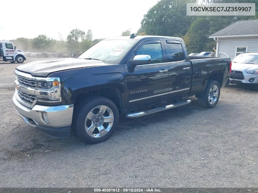 1GCVKSEC7JZ359907 2018 Chevrolet Silverado 1500 1Lz