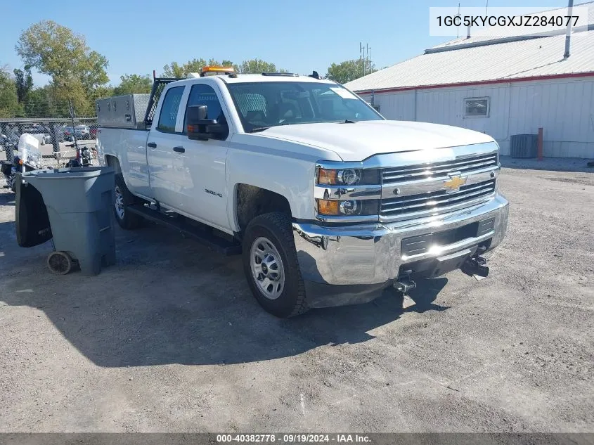 2018 Chevrolet Silverado 3500Hd Wt VIN: 1GC5KYCGXJZ284077 Lot: 40382778