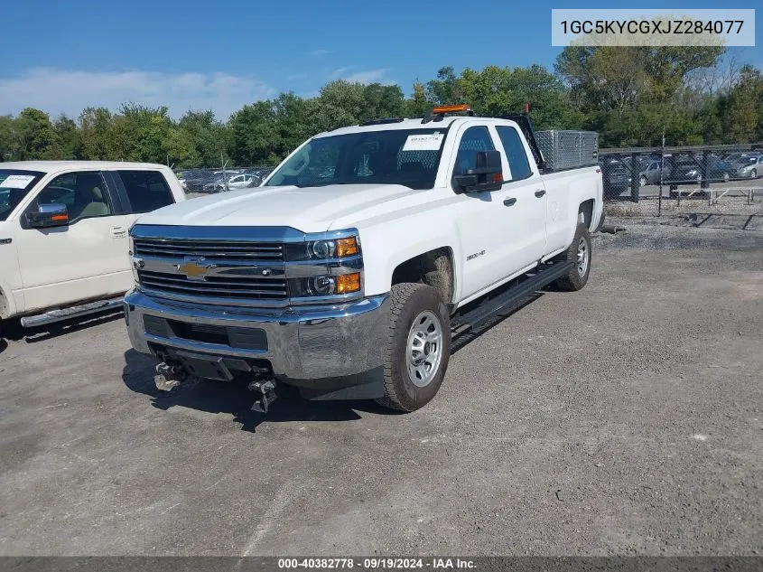 2018 Chevrolet Silverado 3500Hd Wt VIN: 1GC5KYCGXJZ284077 Lot: 40382778