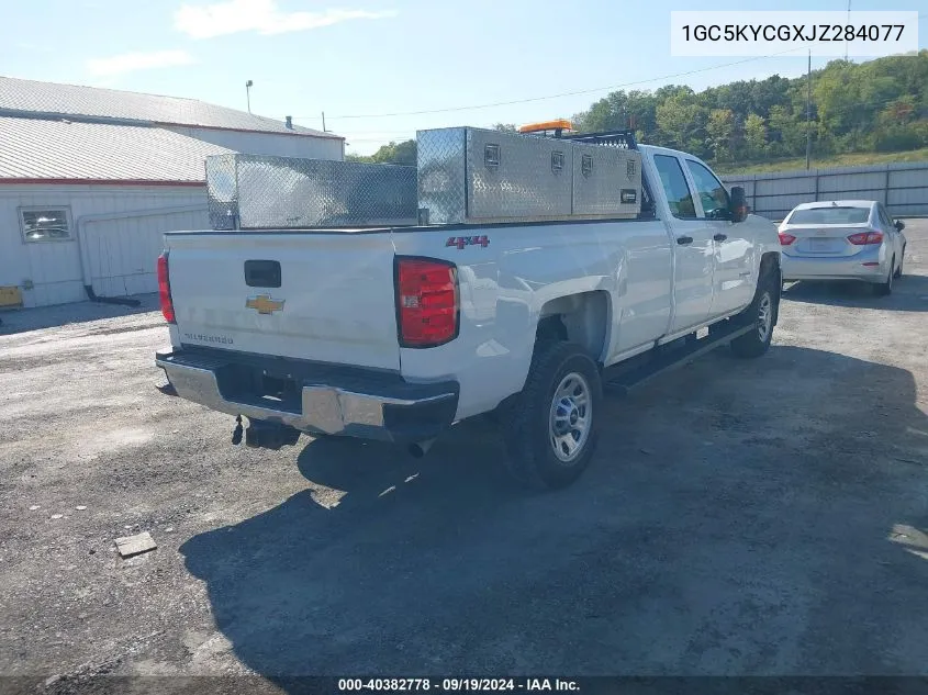 2018 Chevrolet Silverado 3500Hd Wt VIN: 1GC5KYCGXJZ284077 Lot: 40382778