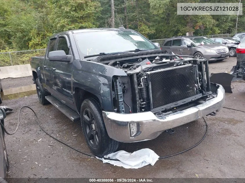 1GCVKREC5JZ121028 2018 Chevrolet Silverado 1500 1Lt