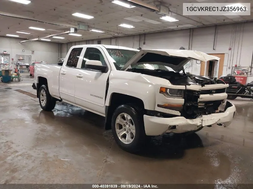 1GCVKREC1JZ356963 2018 Chevrolet Silverado 1500 2Lt