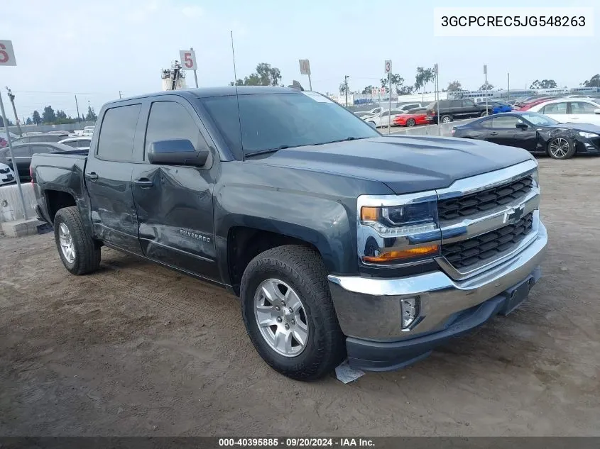 2018 Chevrolet Silverado 1500 1Lt VIN: 3GCPCREC5JG548263 Lot: 40395885