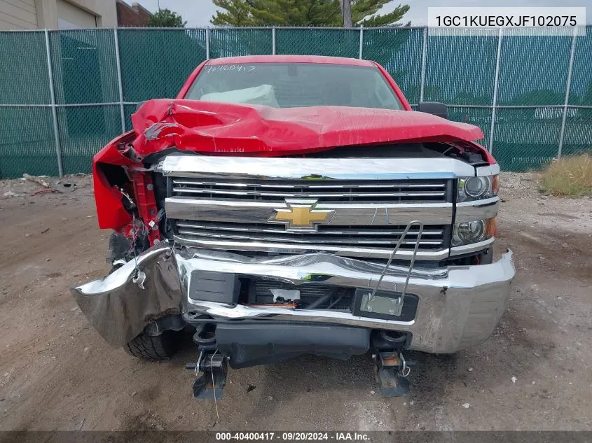 1GC1KUEGXJF102075 2018 Chevrolet Silverado 2500Hd Wt