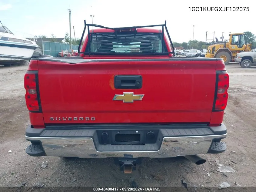 2018 Chevrolet Silverado 2500Hd Wt VIN: 1GC1KUEGXJF102075 Lot: 40400417