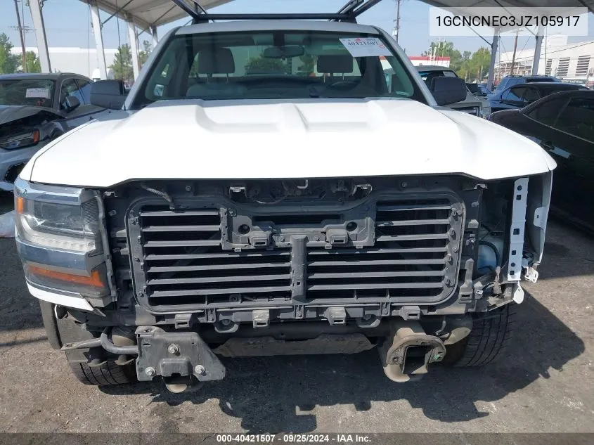 1GCNCNEC3JZ105917 2018 Chevrolet Silverado 1500 Wt