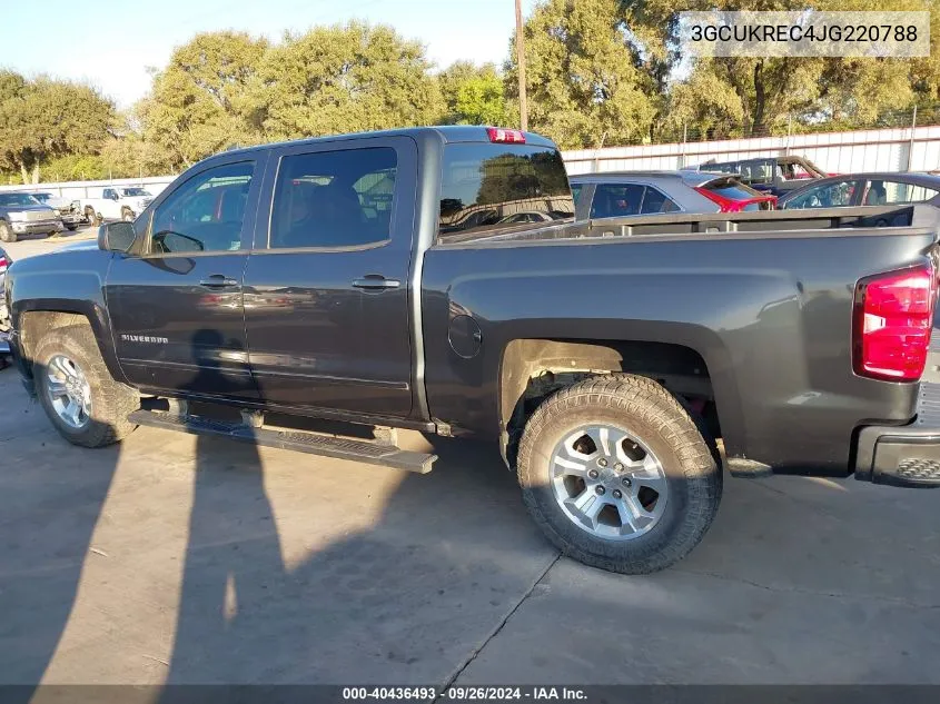 3GCUKREC4JG220788 2018 Chevrolet Silverado K1500 Lt