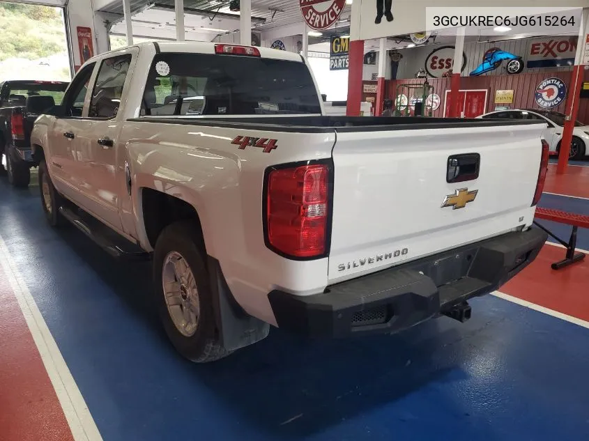 3GCUKREC6JG615264 2018 Chevrolet Silverado 1500 1Lt