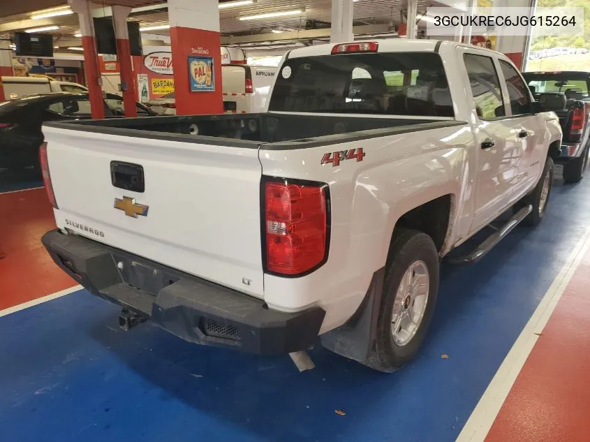 3GCUKREC6JG615264 2018 Chevrolet Silverado 1500 1Lt