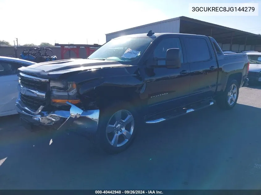 3GCUKREC8JG144279 2018 Chevrolet Silverado K1500 Lt