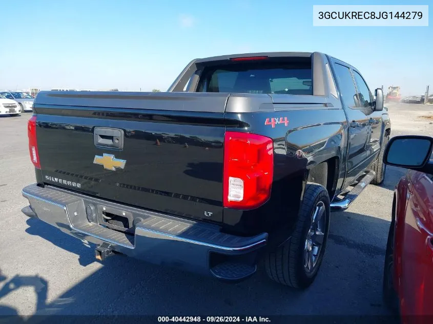 3GCUKREC8JG144279 2018 Chevrolet Silverado K1500 Lt