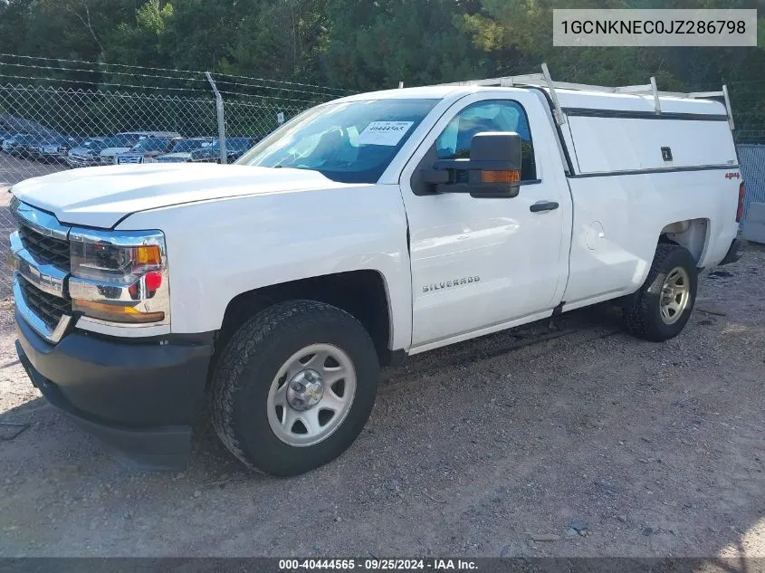 2018 Chevrolet Silverado 1500 Wt VIN: 1GCNKNEC0JZ286798 Lot: 40444565