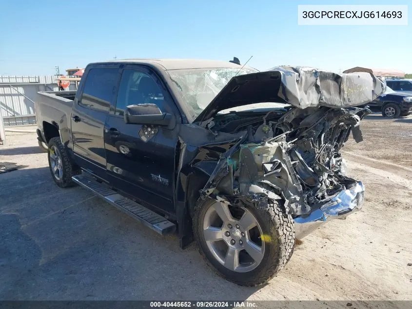 3GCPCRECXJG614693 2018 Chevrolet Silverado 1500 1Lt