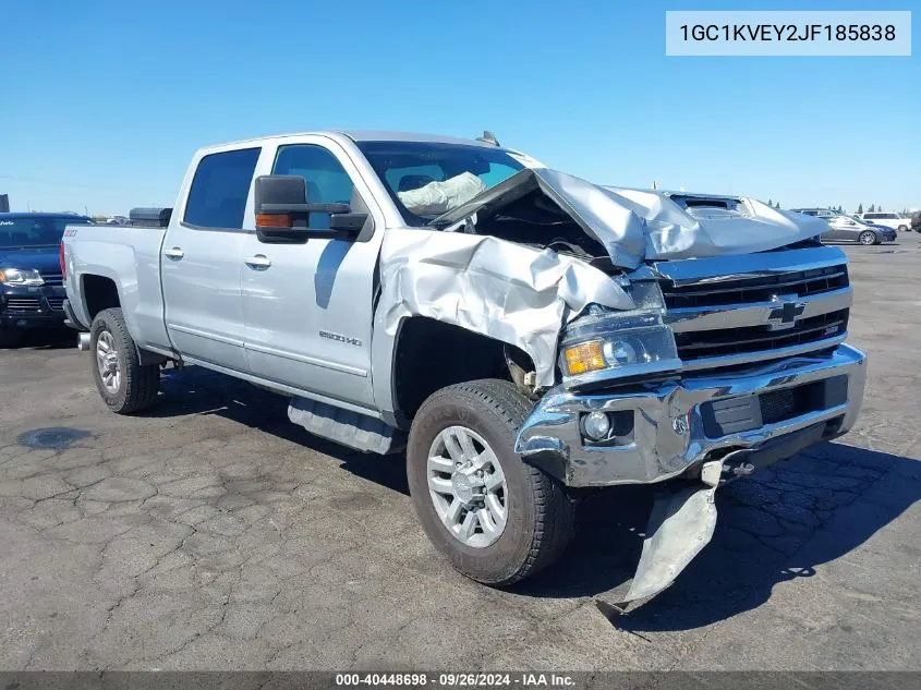 1GC1KVEY2JF185838 2018 Chevrolet Silverado 2500Hd Lt