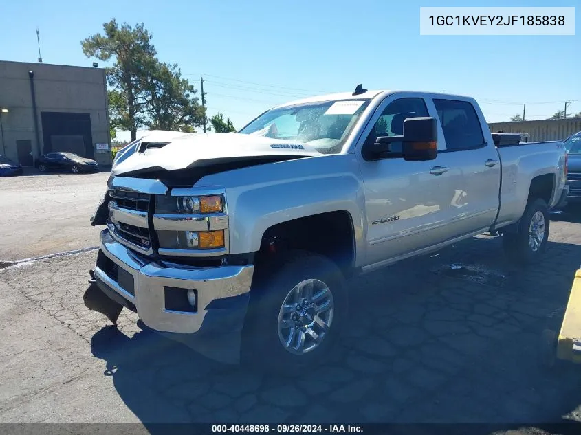 1GC1KVEY2JF185838 2018 Chevrolet Silverado 2500Hd Lt