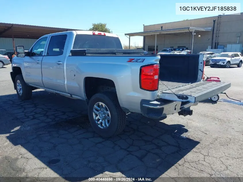 2018 Chevrolet Silverado 2500Hd Lt VIN: 1GC1KVEY2JF185838 Lot: 40448698