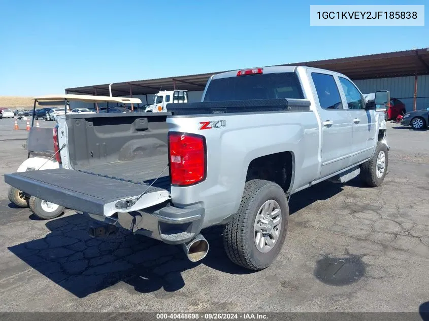 1GC1KVEY2JF185838 2018 Chevrolet Silverado 2500Hd Lt