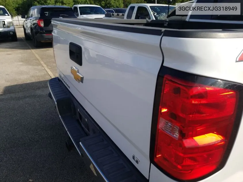 3GCUKRECXJG318949 2018 Chevrolet Silverado 1500 1Lt