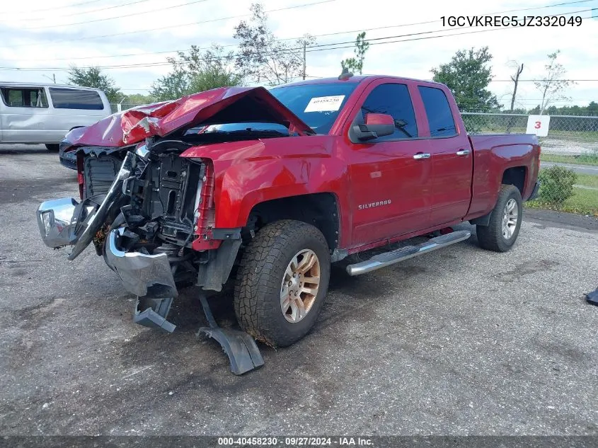 2018 Chevrolet Silverado 1500 1Lt VIN: 1GCVKREC5JZ332049 Lot: 40458230