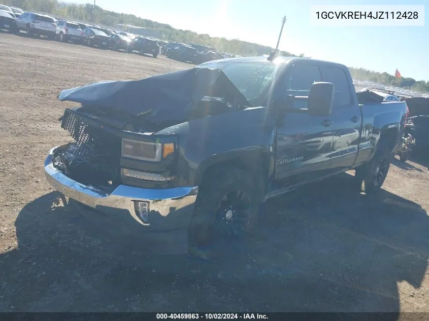 1GCVKREH4JZ112428 2018 Chevrolet Silverado 1500 1Lt