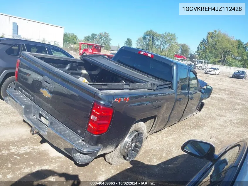 2018 Chevrolet Silverado 1500 1Lt VIN: 1GCVKREH4JZ112428 Lot: 40459863