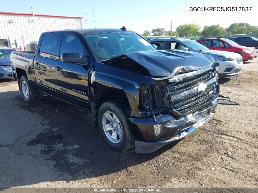 3GCUKREC5JG512837 2018 Chevrolet Silverado 1500 2Lt