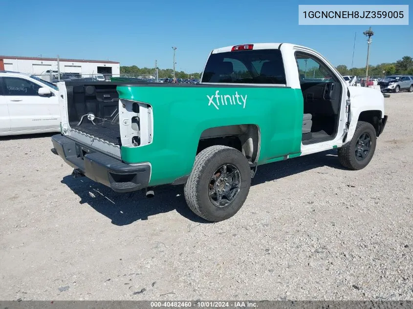 2018 Chevrolet Silverado 1500 Wt VIN: 1GCNCNEH8JZ359005 Lot: 40482460