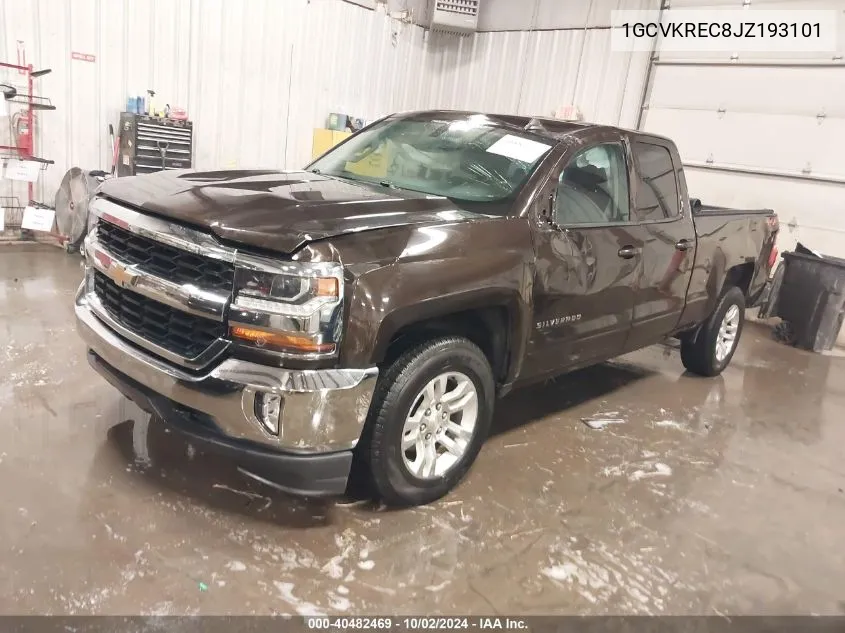 1GCVKREC8JZ193101 2018 Chevrolet Silverado 1500 1Lt