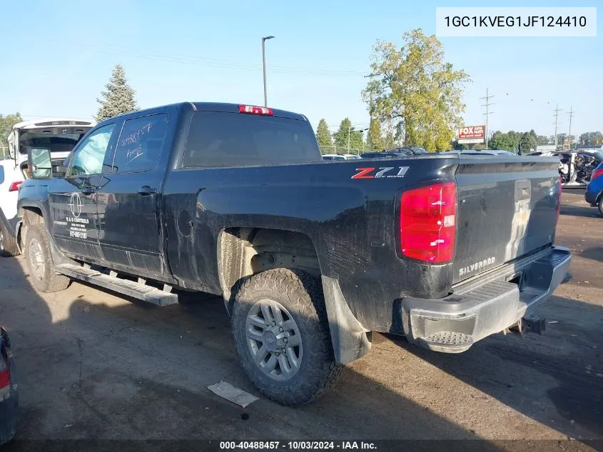 2018 Chevrolet Silverado 2500Hd Lt VIN: 1GC1KVEG1JF124410 Lot: 40488457