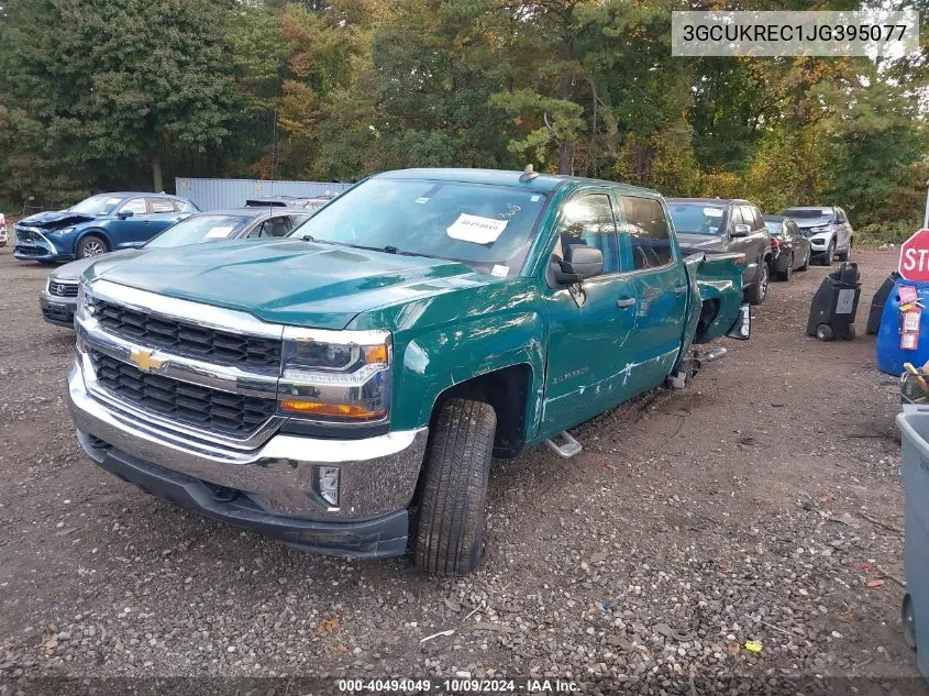 2018 Chevrolet Silverado K1500 Lt VIN: 3GCUKREC1JG395077 Lot: 40494049