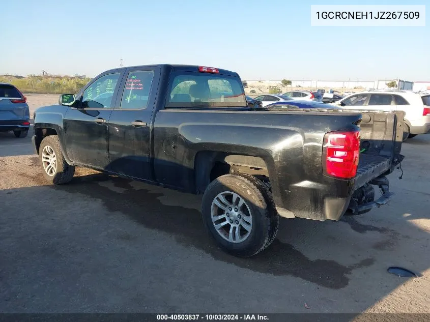 1GCRCNEH1JZ267509 2018 Chevrolet Silverado 1500 Wt