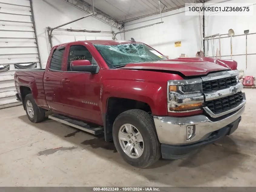 2018 Chevrolet Silverado 1500 1Lt VIN: 1GCVKREC1JZ368675 Lot: 40523249