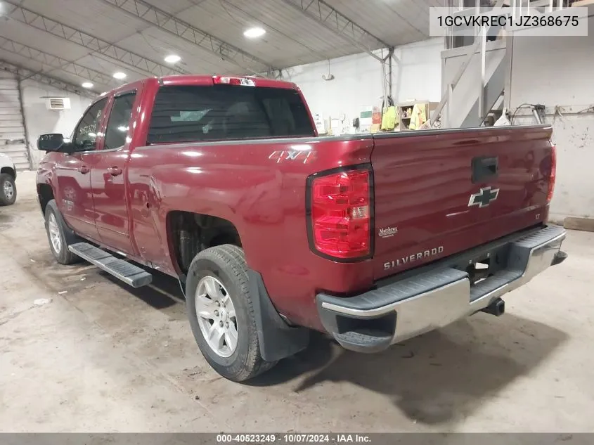 2018 Chevrolet Silverado 1500 1Lt VIN: 1GCVKREC1JZ368675 Lot: 40523249