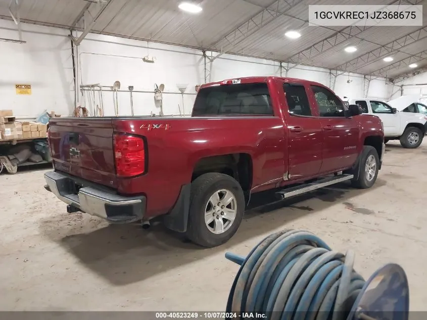 2018 Chevrolet Silverado 1500 1Lt VIN: 1GCVKREC1JZ368675 Lot: 40523249