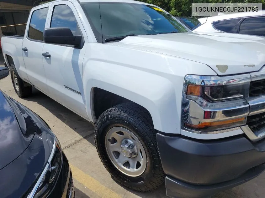 2018 Chevrolet Silverado 1500 Wt VIN: 1GCUKNEC0JF221785 Lot: 40539493