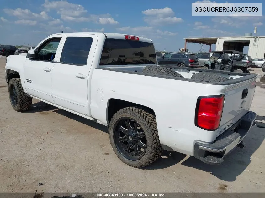 3GCUCRER6JG307559 2018 Chevrolet Silverado 1500 C1500 Lt