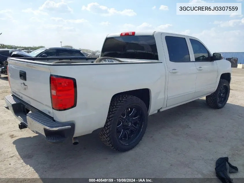 3GCUCRER6JG307559 2018 Chevrolet Silverado 1500 C1500 Lt