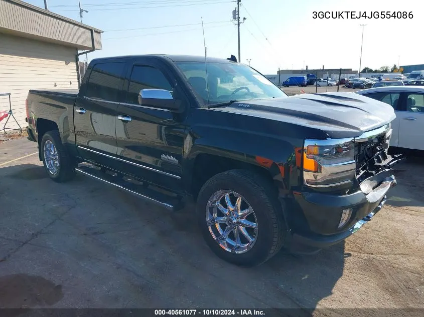 3GCUKTEJ4JG554086 2018 Chevrolet Silverado 1500 High Country