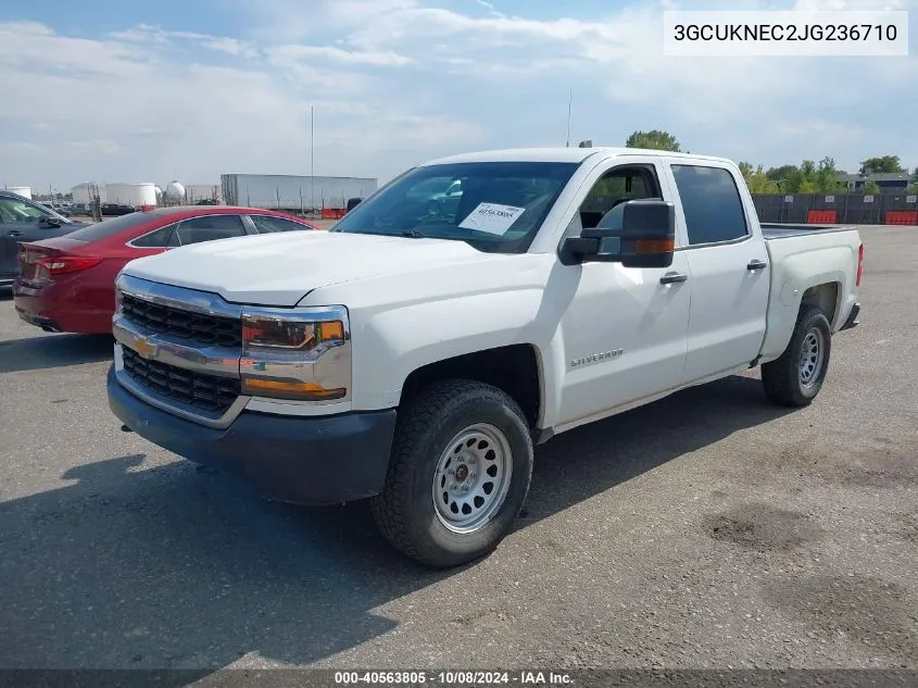 2018 Chevrolet Silverado 1500 Wt VIN: 3GCUKNEC2JG236710 Lot: 40563805