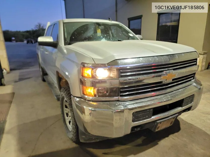 2018 Chevrolet Silverado 2500Hd Lt VIN: 1GC1KVEG1JF185806 Lot: 40578271