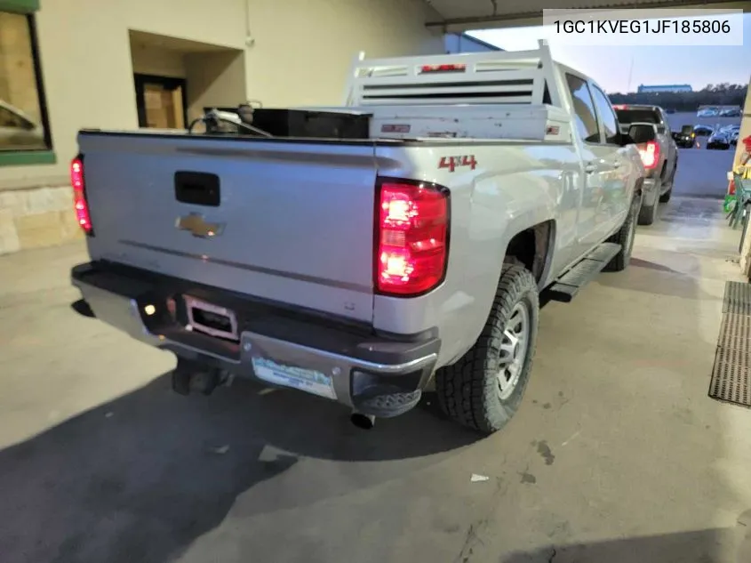 1GC1KVEG1JF185806 2018 Chevrolet Silverado 2500Hd Lt