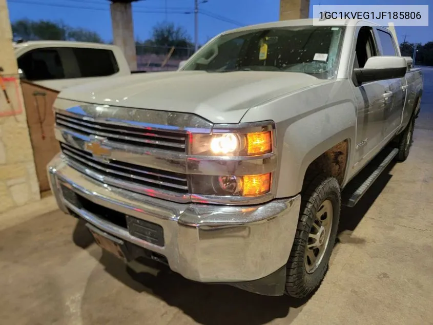 1GC1KVEG1JF185806 2018 Chevrolet Silverado 2500Hd Lt